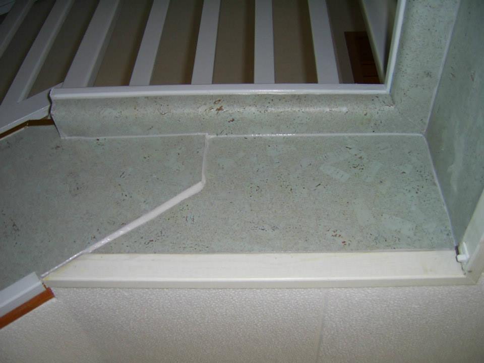 Korkparkett in Badezimmer und Nassbereich verlegen, Korkfussboden im Bad, Beispielfoto